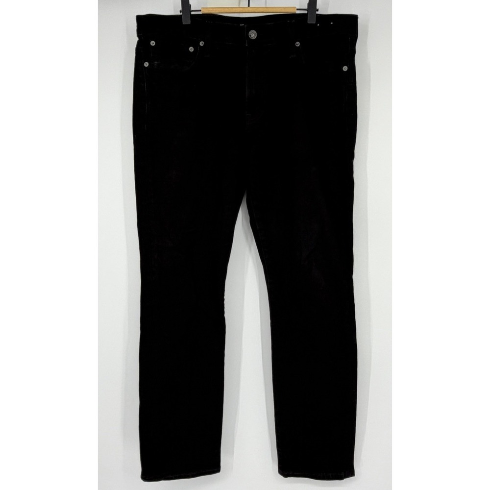 Madewell Men's Jeans Slim Black Denim 35 x 34 ACTUAL 36 x 30